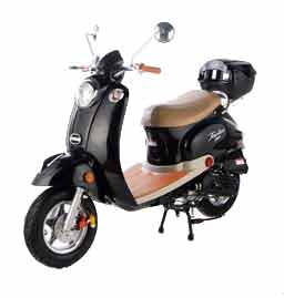 50cc classic retro scooter
