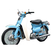 classic style 49cc moped